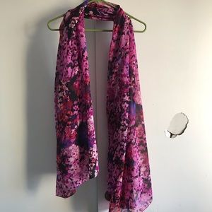 Express floral scarf